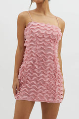 Tizzy Embellished Mini Dress Pink
