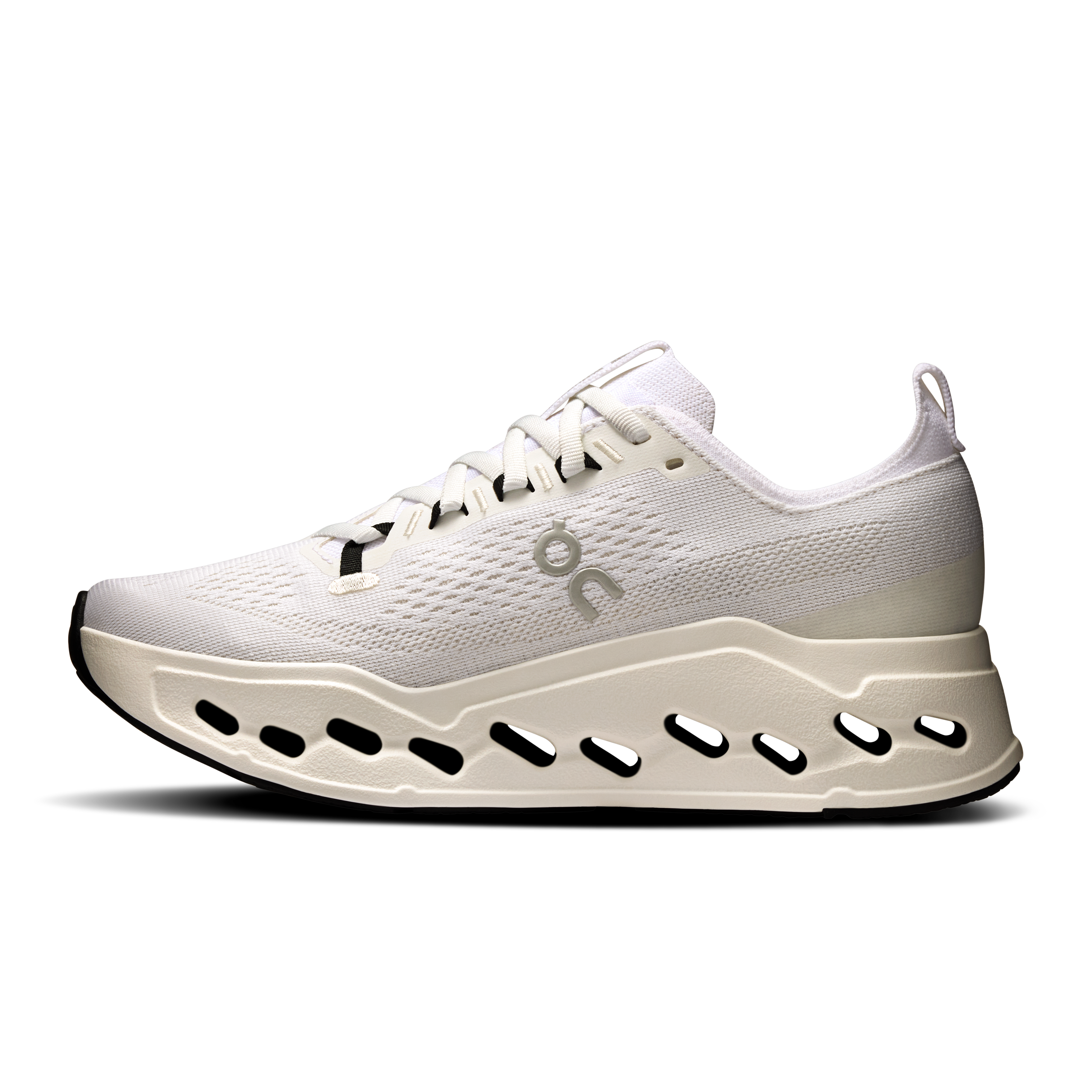 On Running Women's Cloudsurfer Max Wide Shoes - White / White