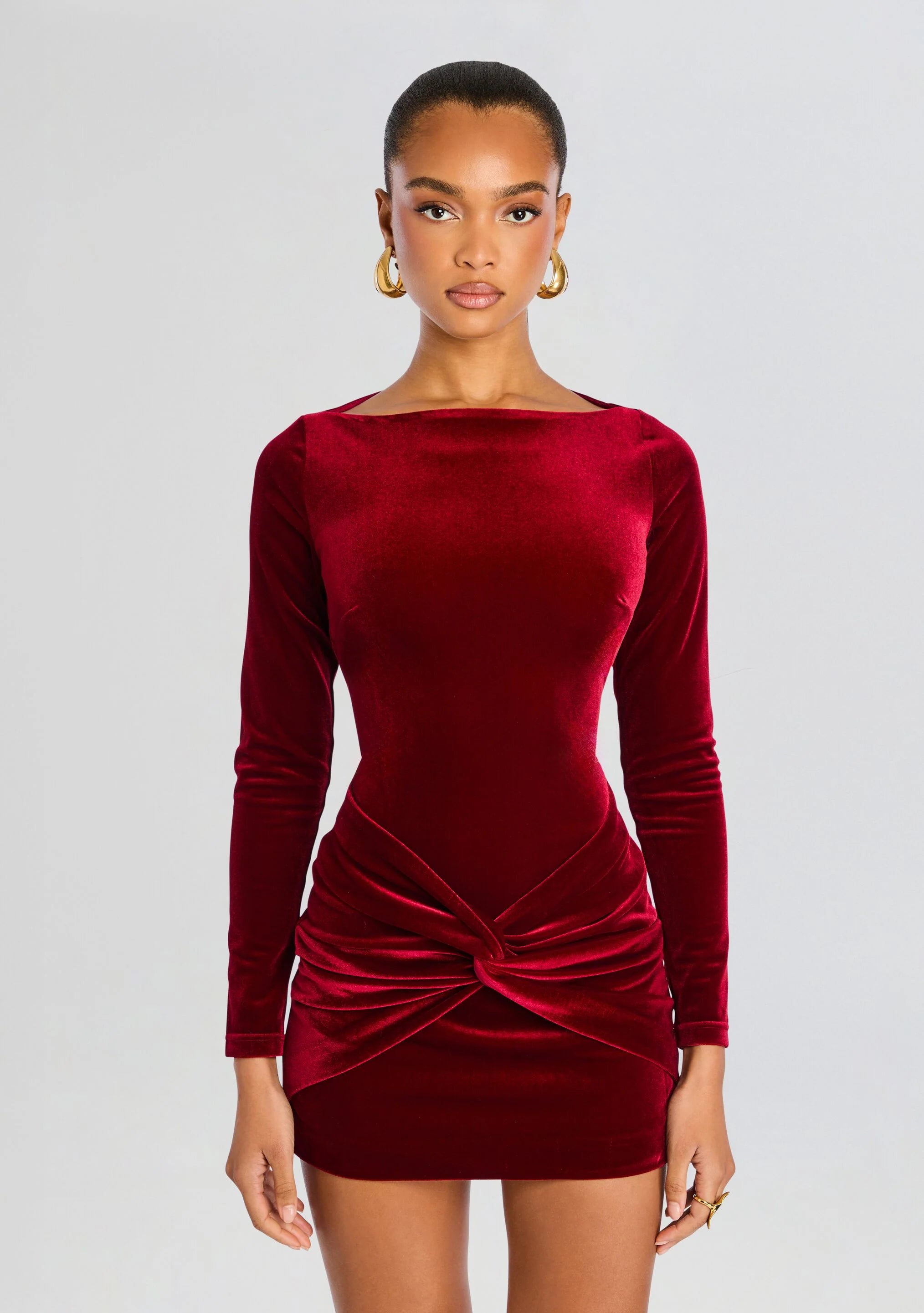 Kadala Velvet Dress